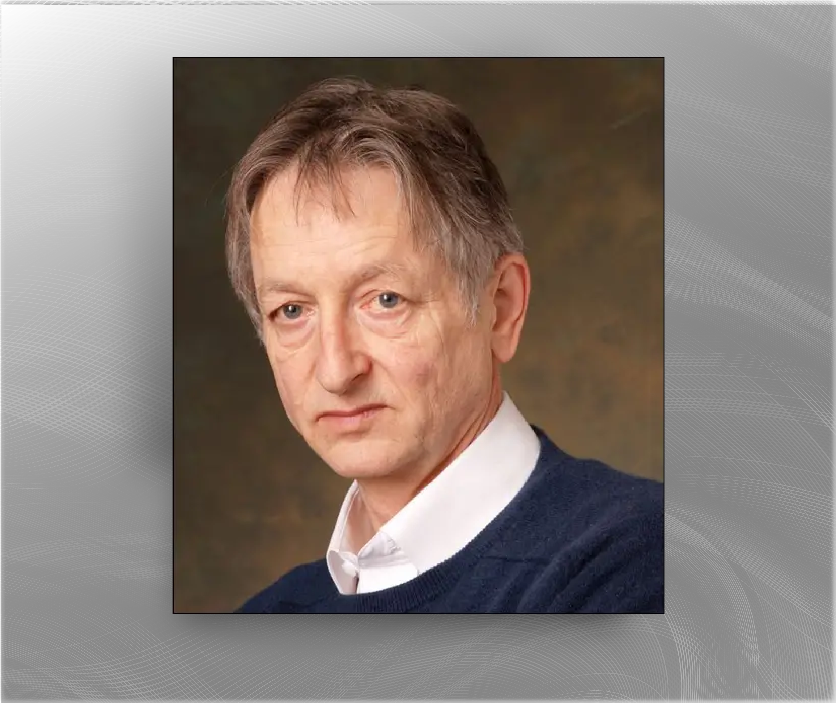 Geoffrey Hinton, portrait photo